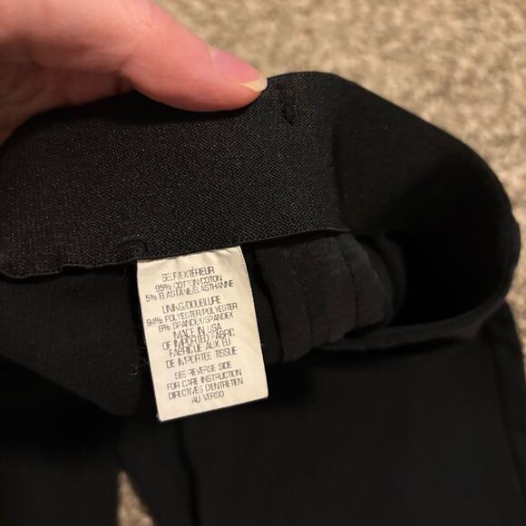 Theory Size 8 Redell Scroll Cotton Twill Skinny Pants - Picture 5 of 10